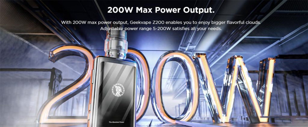 Geekvape Z200 Kit Power