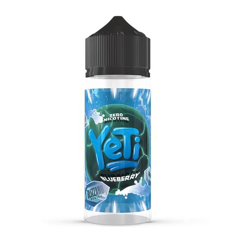 Yeti Blizzard E-liquid 100ml Shortfill Blueberry