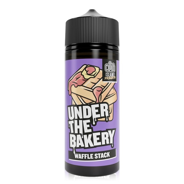Under the Bakery E-liquid 100ml by Cloud Island Waffle Stack
