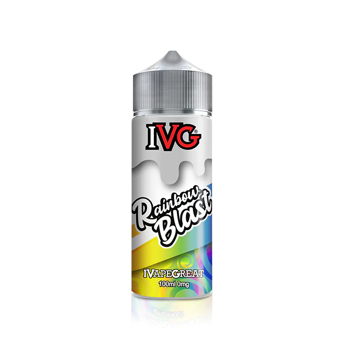 IVG E-liquid 100ml Shortfill Rainbow Blast