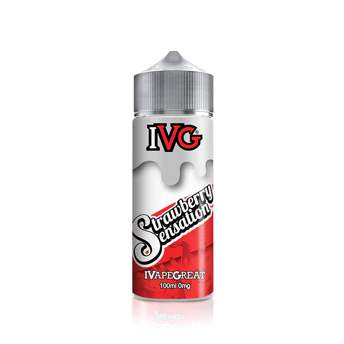 IVG E-liquid 100ml Shortfill Strawberry Sensation