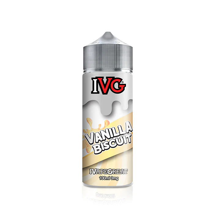 IVG E-liquid 100ml Shortfill Vanilla Biscuit