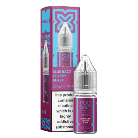 Nexus Nic Salts by Pod Salt Blue Razz Cherry Blast