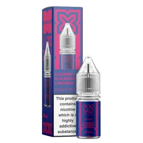 Nexus Nic Salts by Pod Salt Blueberry Blackberry Lemonade