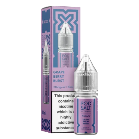 Nexus Nic Salts by Pod Salt Grape Berry Burst