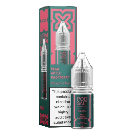 Nexus Nic Salts by Pod Salt Pear Apple Raspberry