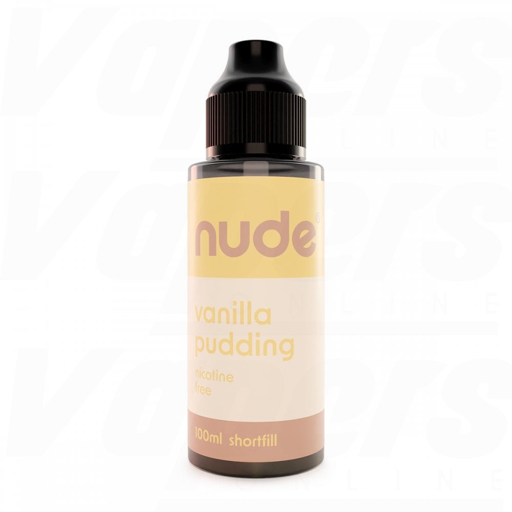 Nude E-liquid 100ml Shortfill Vanilla Pudding