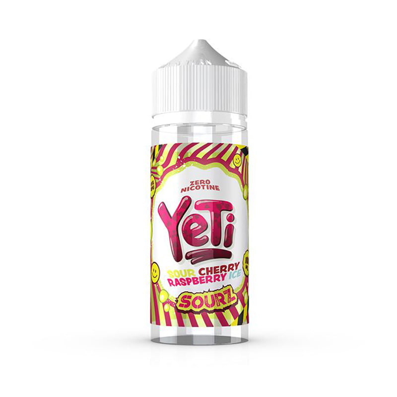 Yeti Sourz E-liquid 100ml Shortfill Cherry Raspberry Ice
