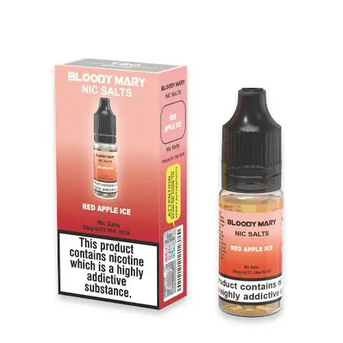 Bloody Mary Nic Salts 10ml Red Apple Ice