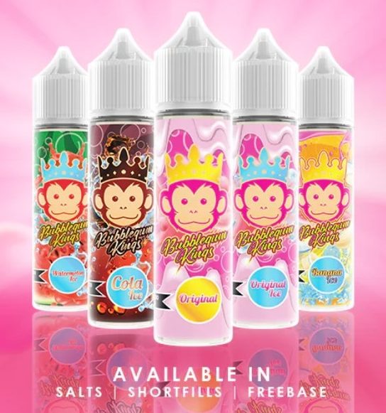 Dr Vapes Bubblegum Kings E-liquid Shortfill Poster Promo