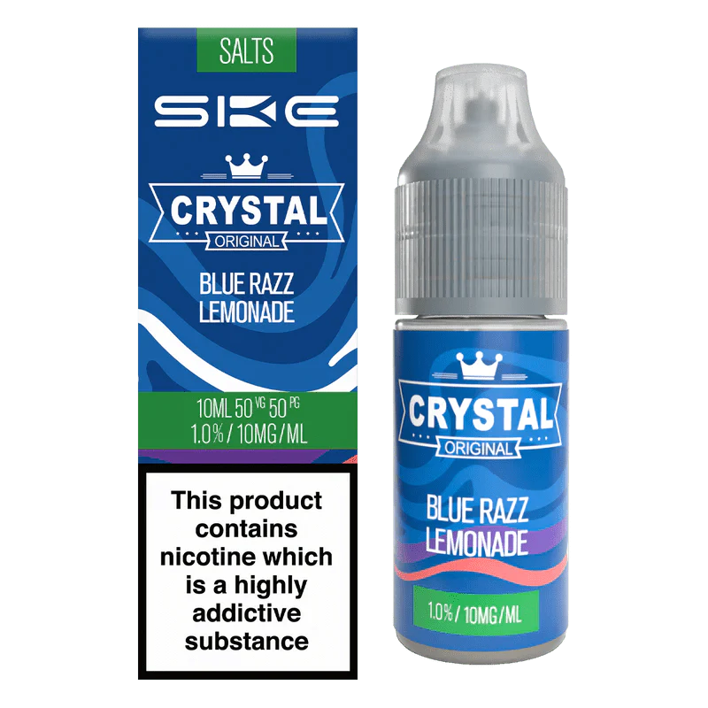 SKE Crystal Original Nic Salts 10ml Blue Razz Lemonade