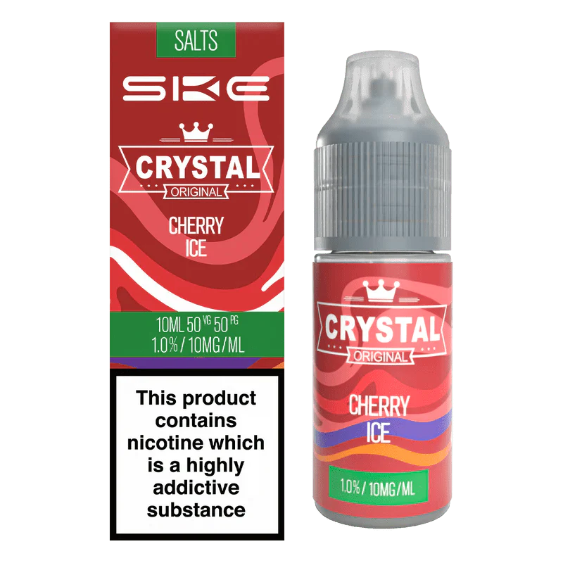 SKE Crystal Original Nic Salts 10ml Cherry Ice