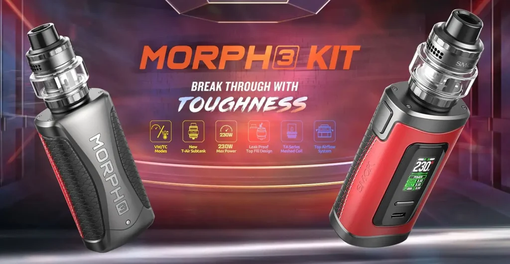 SMOK Morph 3 Kit with T-Air Tank Promo