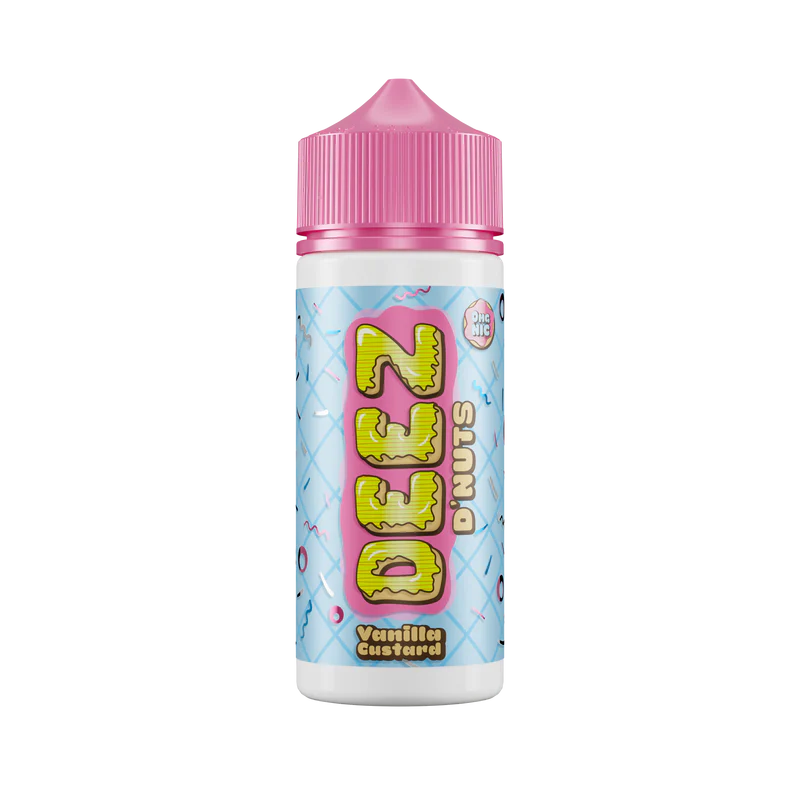 DEEZ D’Nuts E-liquid 100ml Shortfill Vanilla Custard