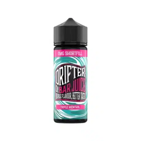 Drifter Bar Juice E-liquid 100ml Shortfill Triple Menthol