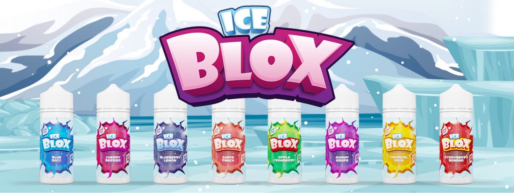 Ice Blox E-liquid 100ml Shortfill Banner