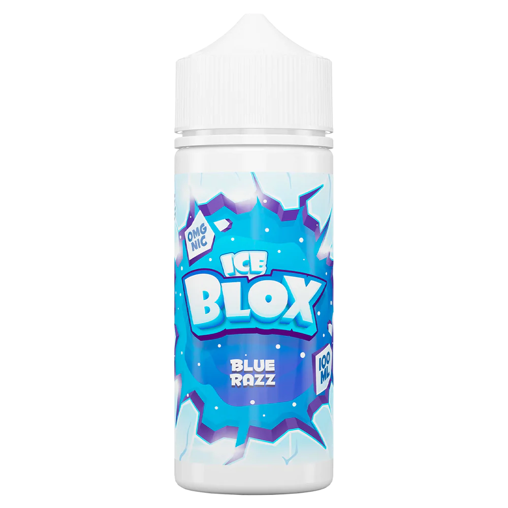 Ice Blox E-liquid 100ml Shortfill Blue Razz