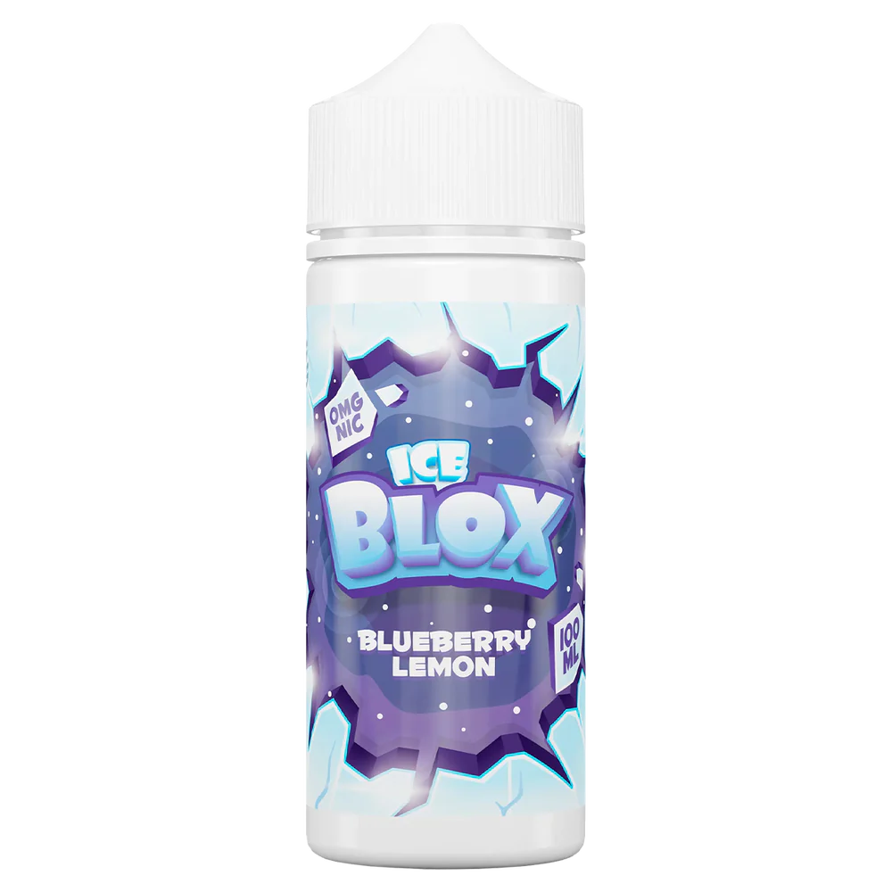 Ice Blox E-liquid 100ml Shortfill Blueberry Lemon