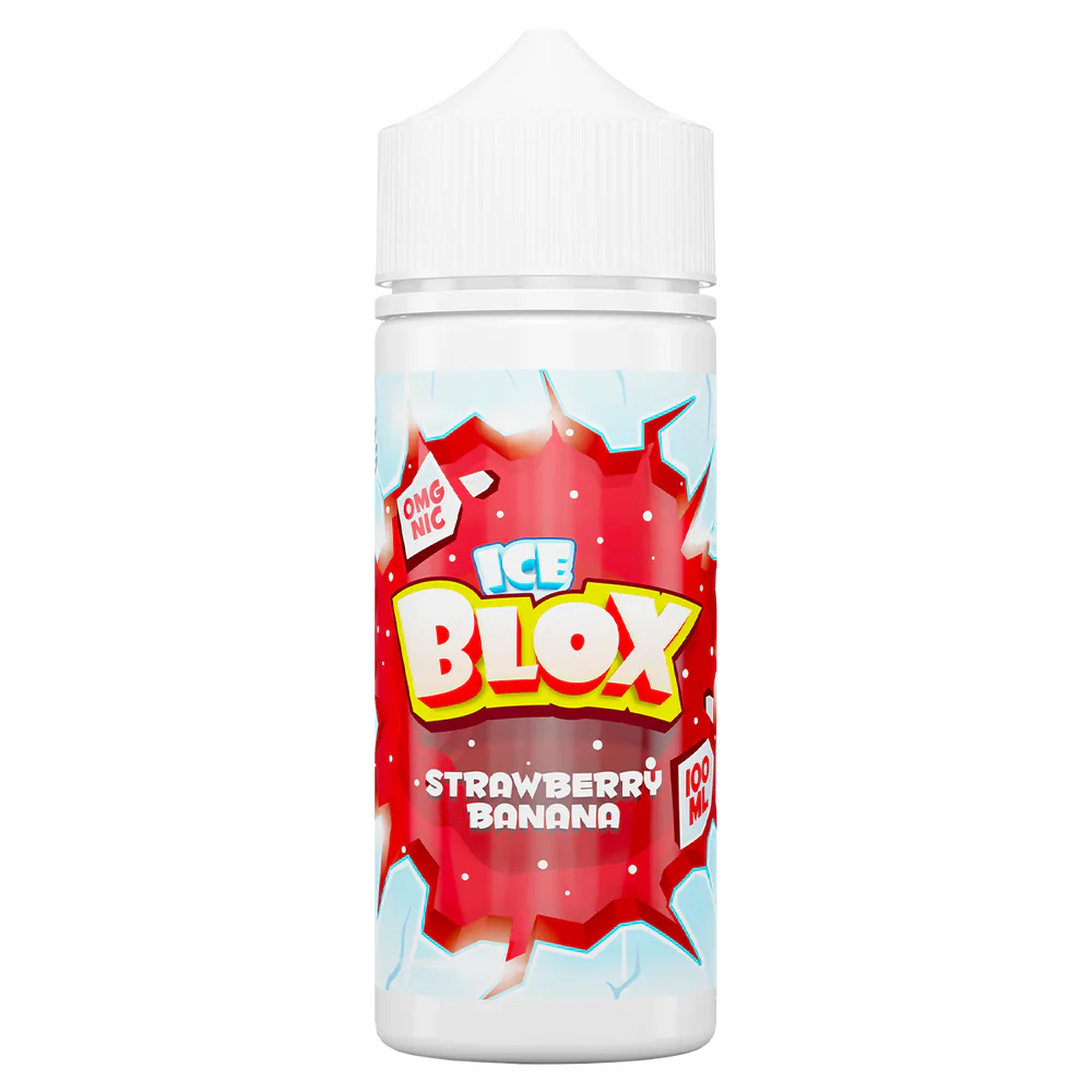 Ice Blox E-liquid 100ml Shortfill Strawberry Banana