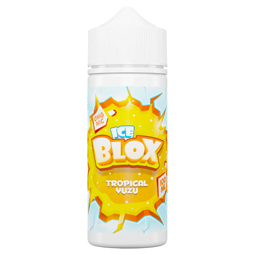 Ice Blox E-liquid 100ml Shortfill Tropical Yuzu