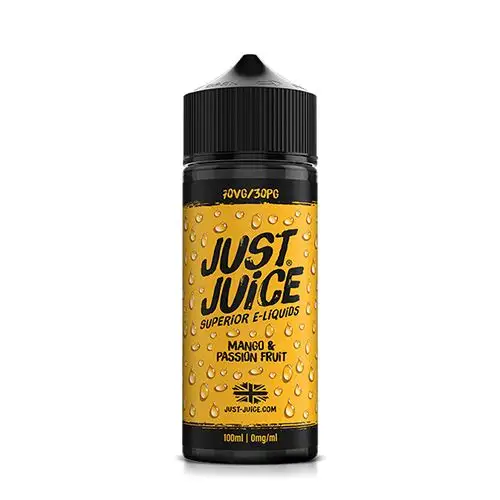 Just Juice E-liquid 100ml Shortfill Mango & Passionfruit