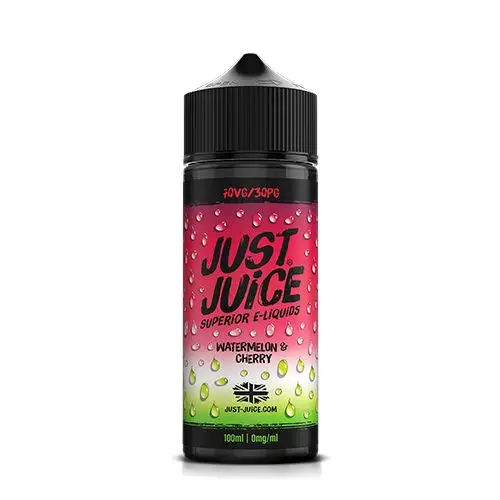 Just Juice E-liquid 100ml Shortfill Watermelon & Cherry