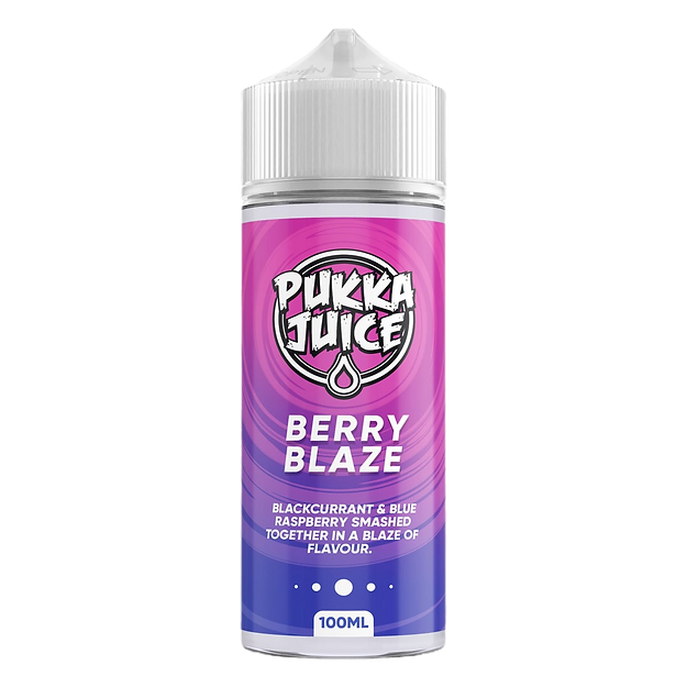 Pukka Juice E-liquid 100ml Shortfill Berry Blaze