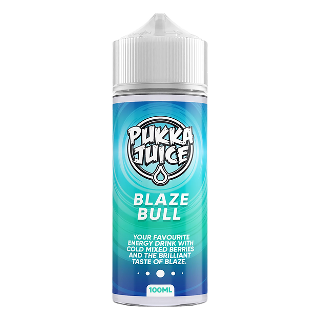 Pukka Juice E-liquid 100ml Shortfill Blaze Bull