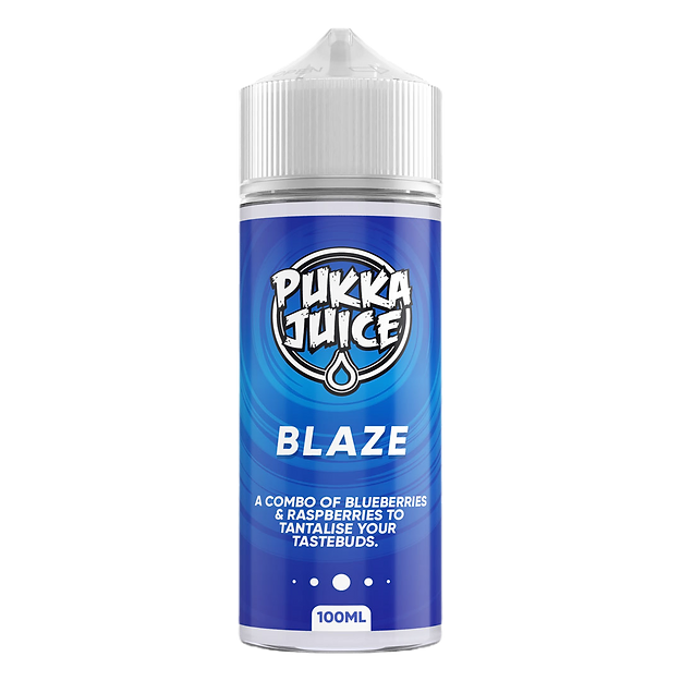 Pukka Juice E-liquid 100ml Shortfill Blaze