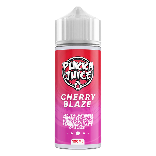 Pukka Juice E-liquid 100ml Shortfill Cherry Blaze