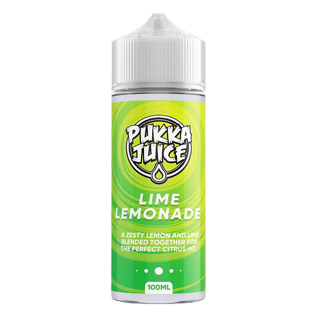 Pukka Juice E-liquid 100ml Shortfill Lime Lemonade