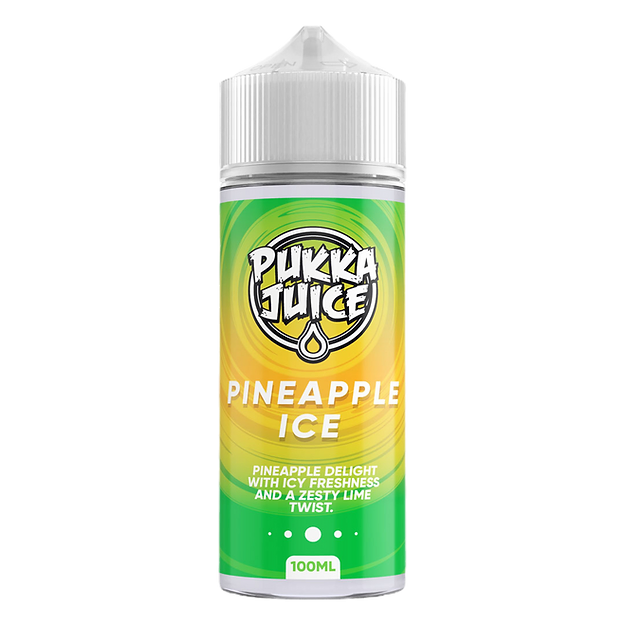 Pukka Juice E-liquid 100ml Shortfill Pineapple ice