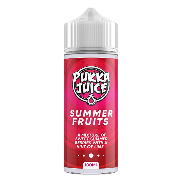 Pukka Juice E-liquid 100ml Shortfill Summer Fruits