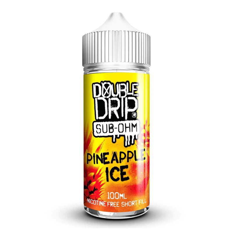 Double Drip E-liquid 100ml Shortfill Pineapple Ice
