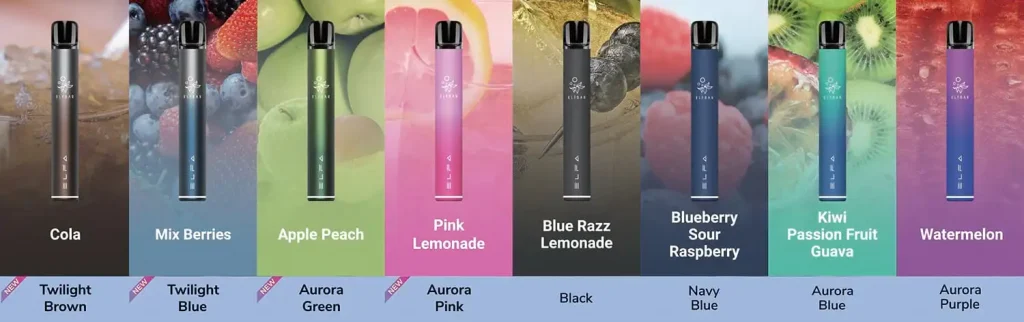 Elfa Pro Pod Kit by Elf Bar Colours and Flavours
