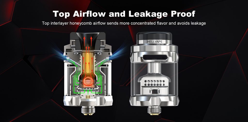 Hellvape Dead Rabbit Solo RTA Airflow Hellvape Dead Rabbit Solo RTA Airflow