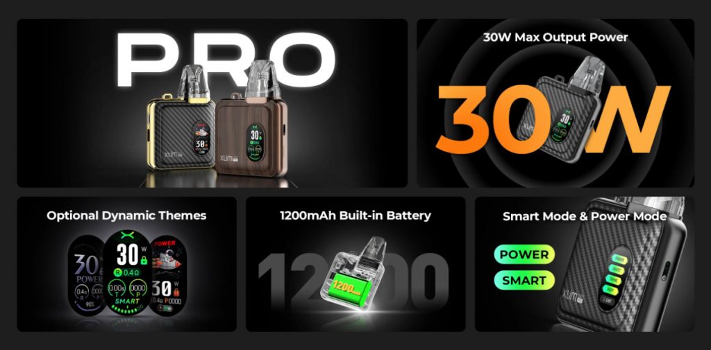 OXVA Xlim SQ Pro Pod Kit Promo
