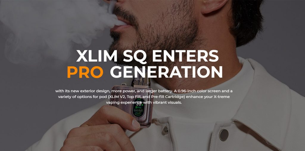 OXVA Xlim SQ Pro Pod Kit Promo 2