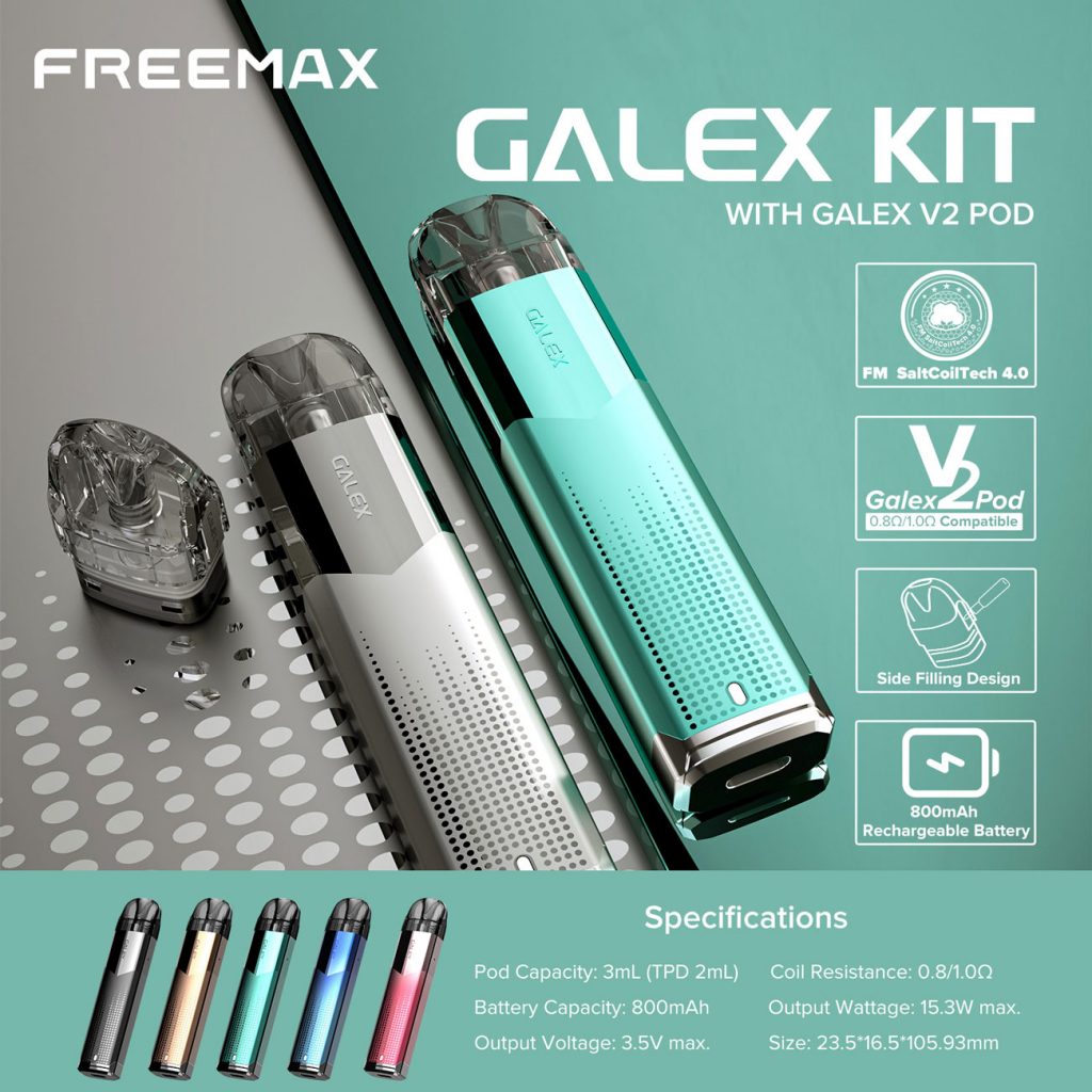 Freemax Galex V2 Pod Kit Promo