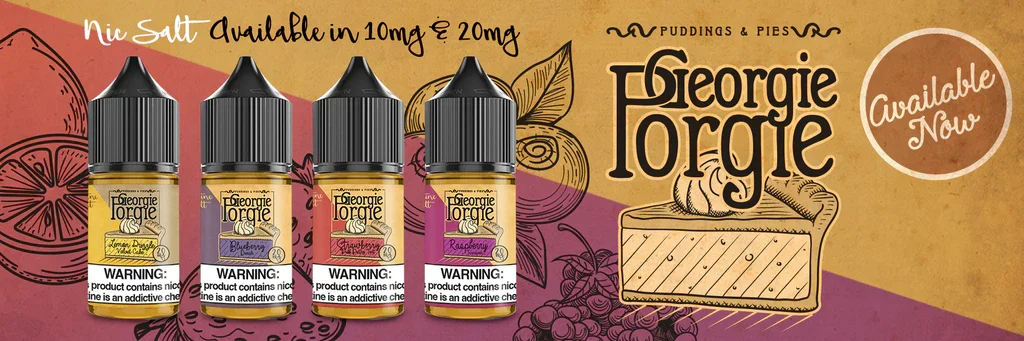 Georgie Porgie Nic Salts 10ml Banner