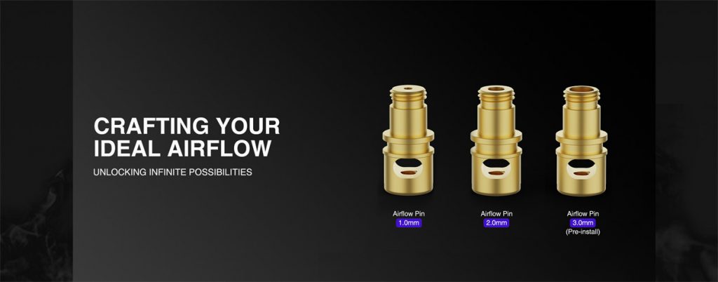 Lost Vape Centaurus Boro Pod Cartridge Airflow