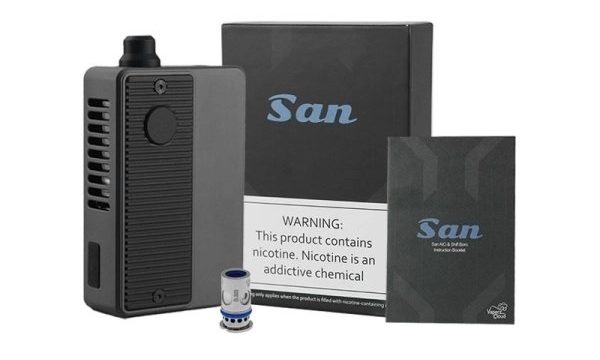 San AIO Shift Boro Kit By Vaperz Cloud Contents
