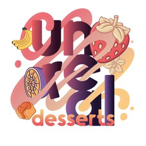 Unreal Desserts E-liquid Logo