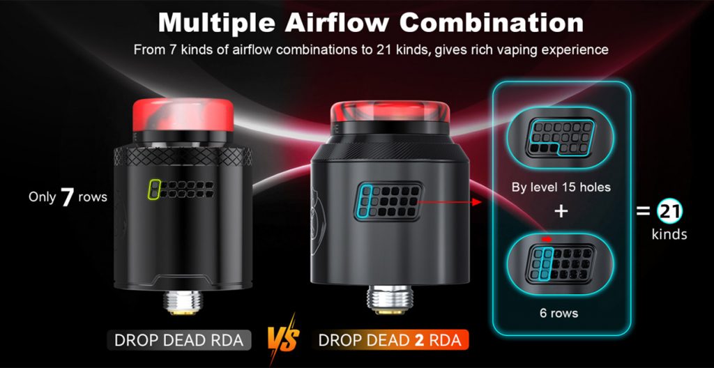 Hellvape Drop Dead 2 RDA Airflow Combo