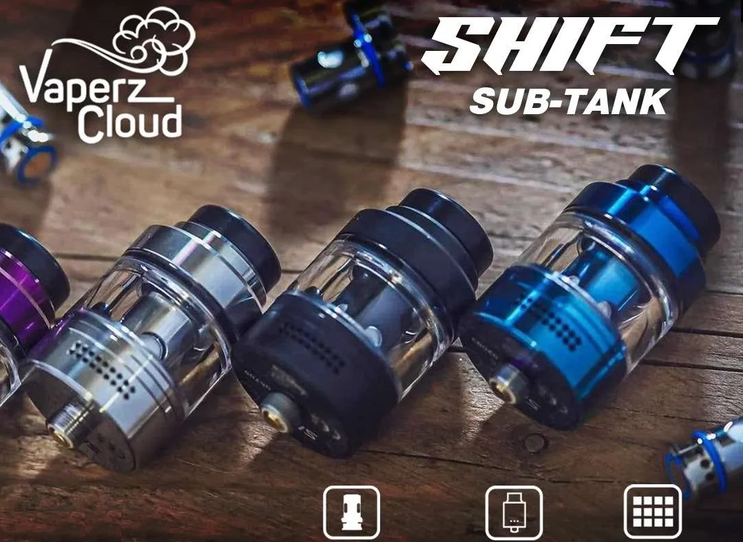 Shift Subtank by Vaperz Cloud Promo