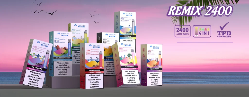 Hayati Remix 2400 Disposable Vape Promo 3