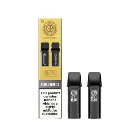 Gold Bar Reload Prefilled Pods 2PK Triple Berries