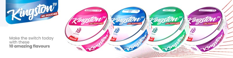 Kingston Nicotine Pouches Promo