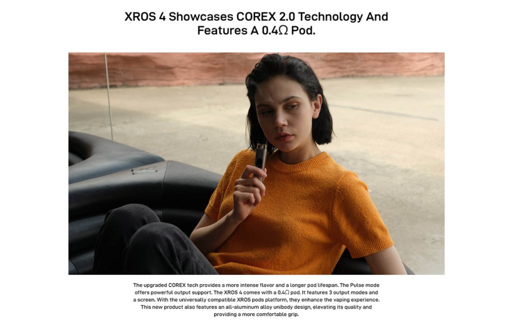 Vaporesso XROS 4 Pod Kit Promo 2