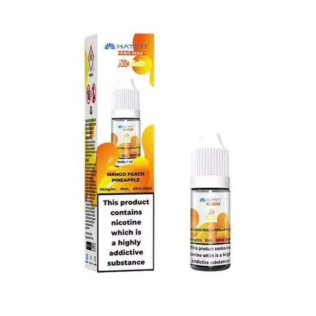 Hayati Pro Max Nic Salts 10ml Mango Peach Pineapple